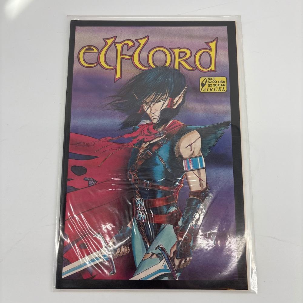 Elflord No 1 Aircel Comics Barry Blair 1986 Vintage Fantasy Comic Book